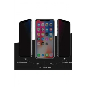 İphone 14 Plus-13 Pro Max Hayalet- Privacy 10D Cam Ekran Korucucu