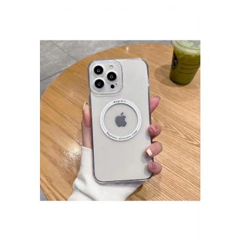Iphone 14 Pro Magsafe Uyumlu Şeffaf Kapak