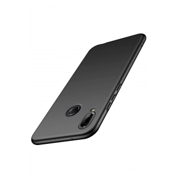 Samsung Galaxy M20 Ince Mat Esnek Silikon Siyah Kılıf