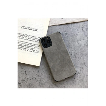 Iphone 14 Pro Max Ile Uyumlu Süet Kamera Korumalı Tiger Kapak