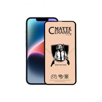 İphone 14 Pro Max Mat Tam Kaplayan Seramik Nano