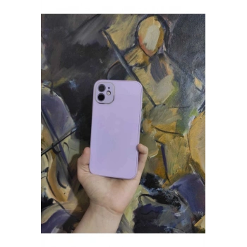 Iphone 12 Pro Max Ile Uyumlu Parlak Cam Kılıf Electro