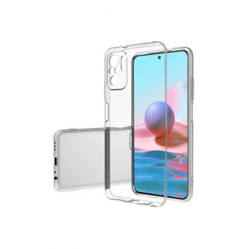 Xiaomi Redmi Note 10 4g Tıpalı Şeffaf Silikon