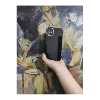 Iphone 13 Mini Ile Uyumlu Parlak Cam Kılıf Electro