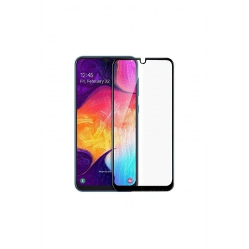 Samsung Galaxy A30 9d Full Cam Kavisli Ekran Koruyucu