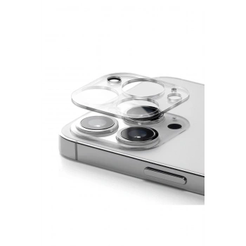 Iphone 13 Pro Ile Uyumlu Kristal Netlik 9h Kırılma Karşıtı Cam Kamera Ünitesi Ve Lens Koruyucu