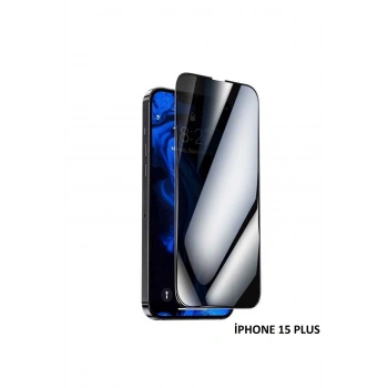 İphone 15 Plus Anti Statik Tam Kaplayan Hayalet Kırılmaz Cam