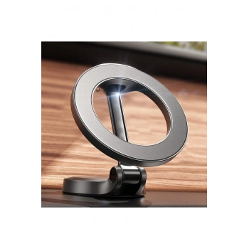 Magsafe Uyumlu Ön Panel Torpido Üzeri 360 Dönebilen Mıknatıslı Manyetik Araç içi Telefon Tutucu