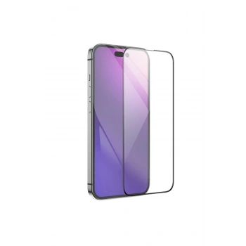 İphone 15 Ve 15 Pro Uyumlu Tam Kaplayan Ultra HD Ekran Koruyucu Temperli Cam