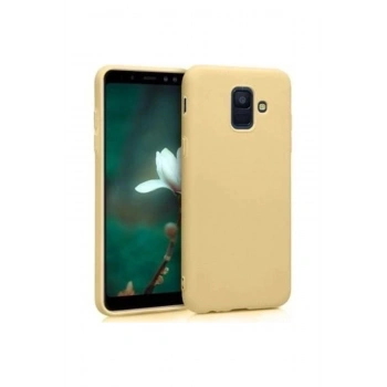 SAMSUNG A6 2018 PREMIUM SİLİKON GOLD