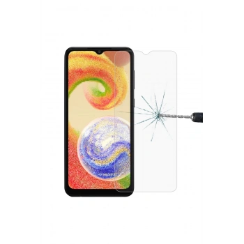 Samsung Galaxy A05 ile Uyumlu 9H Temperli Cam Ekran Koruyucu Leke Tutmaz HD Netlik