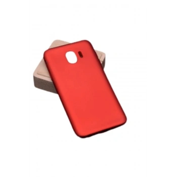 SAMSUNG J4 PREMIUM SİLİKON KIRMIZI
