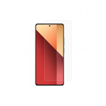 Xiaomi Redmi Note 13 Pro 4G/5G ile Uyumlu 9H Temperli Cam Ekran Koruyucu Leke Tutmaz HD Netlik