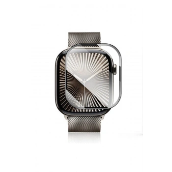 Apple Watch 10 42mm Ekran Koruyucu Şeffaf Polymer Nano Ppm Ekran Filmi