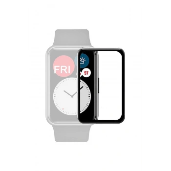 Huawei Watch Fit 46mm Akıllı Saat Uyumlu Polymer Nano PPM Ekran Koruyucu