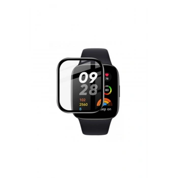 Xiaomi Redmi Watch 3 Uyumlu Akıllı Saat Uyumlu Polymer Nano PPM Ekran Koruyucu