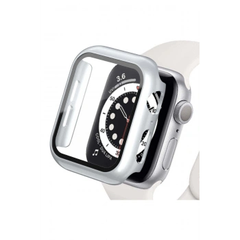Apple Watch 1. - 2. - 3. Nesil Uyumlu 38 mm Kasa Koruyuculu Camlı Ekran Koruyucu