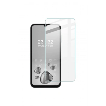 Samsung Galaxy A06 ile Uyumlu 9H Temperli Cam Ekran Koruyucu Leke Tutmaz HD Netlik