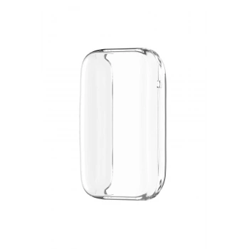Xiaomi Mi Band 7 PRO Birebir Uyumlu Şeffaf 360 Silikon Tam Uyum Ekran Kasa Koruyucu