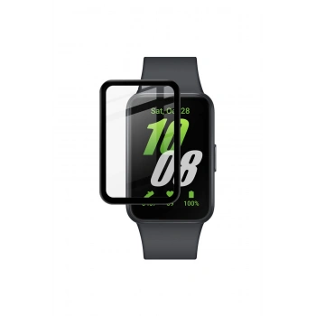 Samsung Galaxy Watch Fit 3 Ekran Koruyucu Polymer Nano Esnek Cam