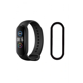 Xiaomi Mi Band 5 ile Uyumlu Esnek Polymer Nano Kırılmaz Ekran Koruyucu