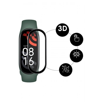 Xiaomi Mi Band 7 ile Uyumlu Esnek Polymer Nano Kırılmaz Ekran Koruyucu