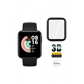 Xiaomi Redmi Watch 3 ile Uyumlu Esnek Polymer Nano Kırılmaz Ekran Koruyucu