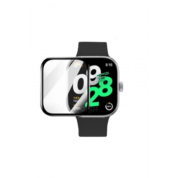 Xiaomi Redmi Watch 4 ile Uyumlu Esnek Polymer Nano Kırılmaz Ekran Koruyucu
