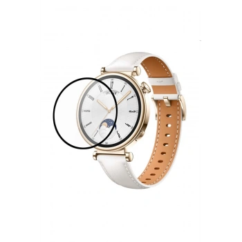 Huawei GT4 41 MM ile Esnek Polymer Nano Kırılmaz Ekran Koruyucu