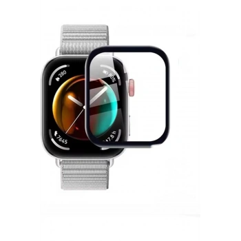 Huawei Watch Fit 3 ile Uyumlu Esnek Polymer Nano Kırılmaz Ekran Koruyucu