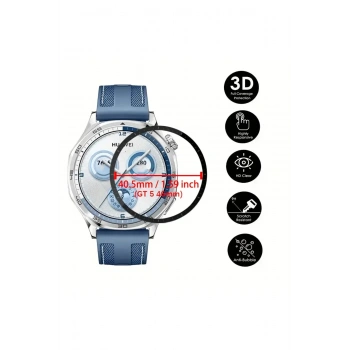 Huawei Watch GT5 41mm ile Birebir Uyumlu Polymer Nano PPM Esnek Ekran Koruyucu