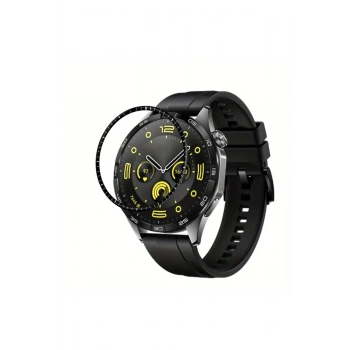 Huawei Watch GT5 46mm ile Birebir Uyumlu Polymer Nano PPM Esnek Ekran Koruyucu