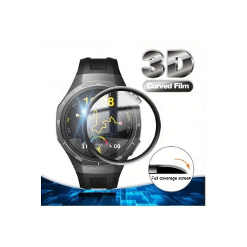 Huawei Watch GT6 GT6 Pro GT5 46MM Esnek Polimer Nano Tam Kaplayan Ekran Koruyucu
