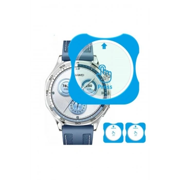 Huawei Watch GT6 GT5 41MMUyumlu Kolay Kurulum Aparatlı 9h Temperli Cam Hd Netlik Ekran Koruyucu