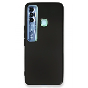 Tecno Spark 7 Pro ile Uyumlu Esnek Soft Silikon Kılıf