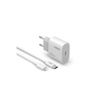 iPhone 14/13/12/11/X/8/7/6 Serileri ile Uyumlu 20W PD Hızlı Şarj USB-C to Lightning Şarj Seti
