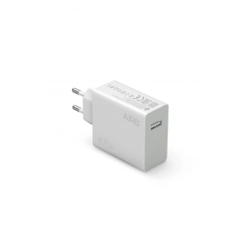 Samsung/Xiaomi/Redmi/Oppo/Huawei ile Uyumlu USB-A Çıkışlı 67W Turbo Şarj Süper Şarj Adaptörü