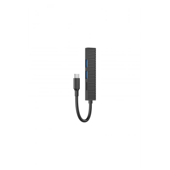 USB-C 4in1 Hub Adaptör HB-10 MacBook MateBook iPad Uyumlu