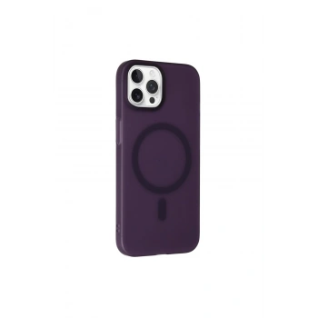 iPhone 15 Pro ile Uyumlu Minimalist Tasarım Mat Buzlu Soft Slim MagSafe Özellikli PC Kılıf
