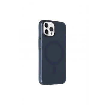 iPhone 15 Pro ile Uyumlu Minimalist Tasarım Mat Buzlu Soft Slim MagSafe Özellikli PC Kılıf