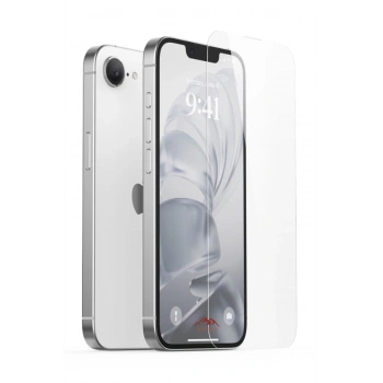 iPhone 16e ile Uyumlu HD Netlik Çizilmez 9H Temperli Cam