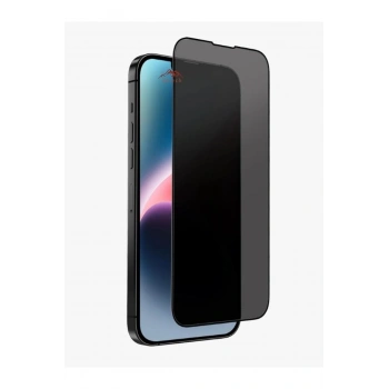 Apple iPhone 16e ile Uyumlu Kenarlardan Görünmez Hayalet Tam Kaplayan Temperli Cam Ekran Koruyucu
