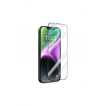 iPhone 16e Uyumlu Anti-Statik Toz Tutmaz Ahize Toz Filtreli Premium Ekran Koruyucu