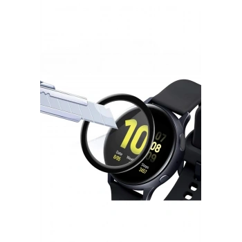 Samsung Galaxy Watch 8 44mm Polymer Nano Full Ekran Koruyucu Kırılmaz Nano PPM Ekran Filmi