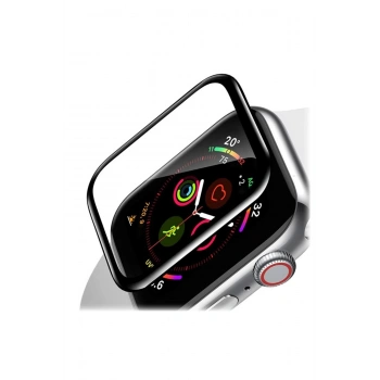 Apple Watch Series 11 46mm Ekran Koruyucu Şeffaf Polymer Nano Ppm Ekran Filmi Kavisli Tam Kaplayan