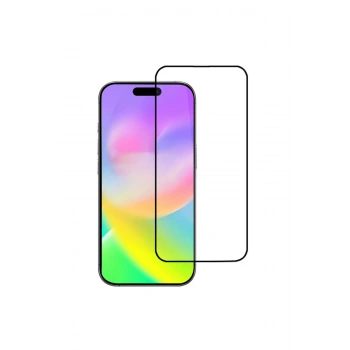 iPhone 17 Pro Uyumlu 9H Tam Kaplayan Anti-Statik Temperli Cam Ekran Koruyucu Çizilmez HD Netlik