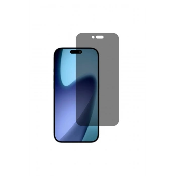 iPhone 17 Air Uyumlu 9H Tam Kaplayan Hayalet Anti-Statik Temperli Cam Ekran Koruyucu HD Netlik