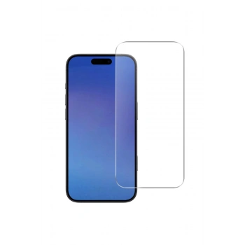 Apple iPhone 17 Air ile Uyumlu 9H Temperli Cam Ekran Koruyucu Leke Tutmaz HD Netlik