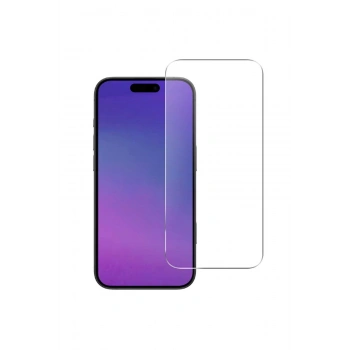 Apple iPhone 17 ile Uyumlu 9H Temperli Cam Ekran Koruyucu Leke Tutmaz HD Netlik