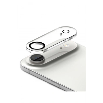 iPhone 17 Air ile Uyumlu Kristal Netlik 9H Kırılma Karşıtı Cam Kamera Ünitesi ve Lens Koruyucu